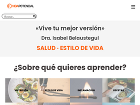 'vidapotencial.com' screenshot