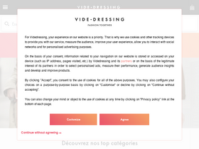 'videdressing.com' screenshot