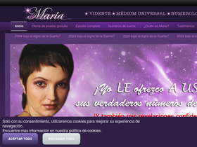 'videncia-maria.com' screenshot