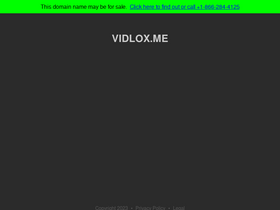 'vidlox.me' screenshot