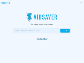 'vidsaver.net' screenshot