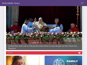 'vietcatholic.net' screenshot