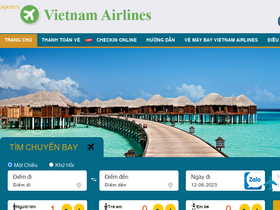 'vietnamairslines.vn' screenshot