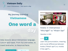 'vietnamdaily.ca' screenshot