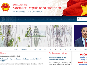 'vietnamembassy-usa.org' screenshot