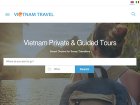 'vietnamtravel.com' screenshot