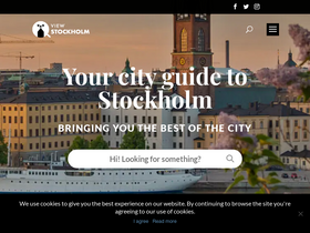 'viewstockholm.com' screenshot