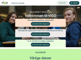 'vigo.no' screenshot
