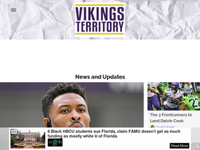 'vikingsterritory.com' screenshot