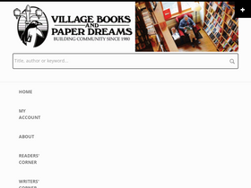 'villagebooks.com' screenshot