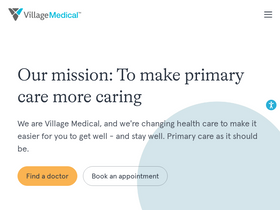 'villagemedical.com' screenshot
