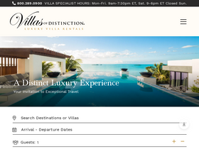 'villasofdistinction.com' screenshot