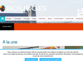 'ville-bourges.fr' screenshot