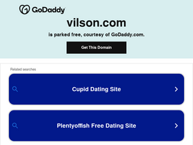 'vilson.com' screenshot