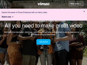 'vimeopro.com' screenshot