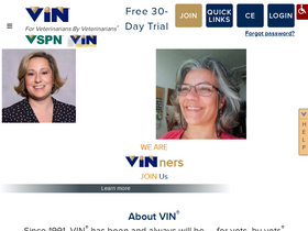 'vin.com' screenshot