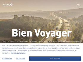 'vinci-autoroutes.com' screenshot