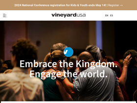 'vineyardusa.org' screenshot