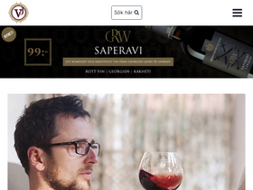 'vinjournalen.se' screenshot