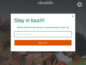 'vinokilo.events' screenshot
