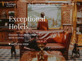'vintage-hotels.com' screenshot