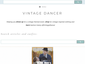 'vintagedancer.com' screenshot