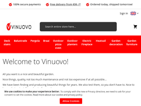 'vinuovo.com' screenshot