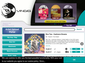 'vinyl-digital.com' screenshot