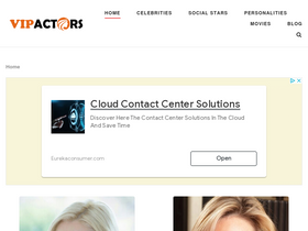 'vipactors.com' screenshot