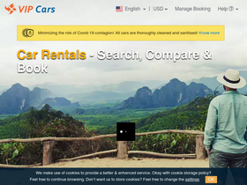 'vipcars.com' screenshot