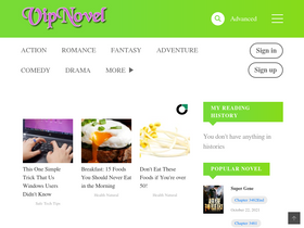 'vipnovel.com' screenshot