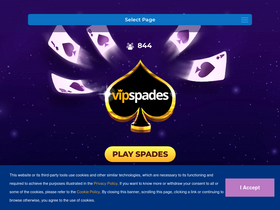 'vipspades.com' screenshot