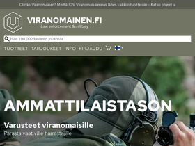 'viranomainen.fi' screenshot