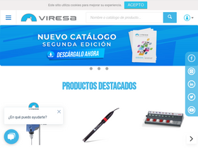 'viresa.com.mx' screenshot