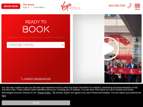'virginhotels.com' screenshot