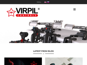 'virpil.com' screenshot