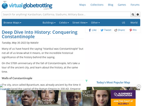 'virtualglobetrotting.com' screenshot