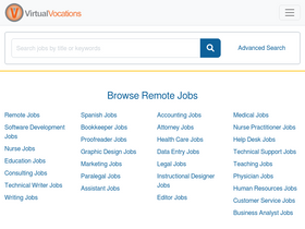 'virtualvocations.com' screenshot