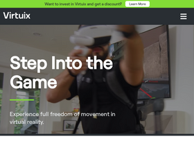 'virtuix.com' screenshot