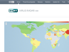 'virusradar.com' screenshot
