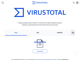 'virustotal.com' screenshot