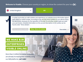 'visable.com' screenshot