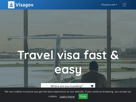 'visagov.com' screenshot
