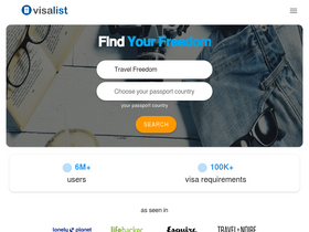 'visalist.io' screenshot
