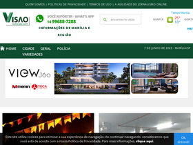 'visaonoticias.com' screenshot
