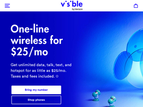 'visible.com' screenshot