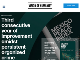 'visionofhumanity.org' screenshot