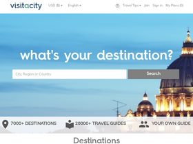 'visitacity.com' screenshot