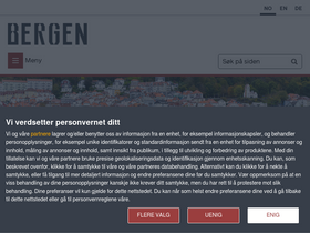 'visitbergen.com' screenshot