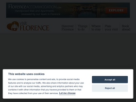 'visitflorence.com' screenshot